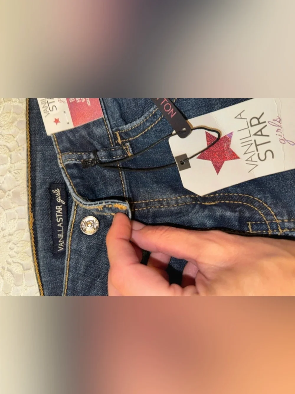 vanilla star gals junior jeans 14  Bootcut Jeans - Blue